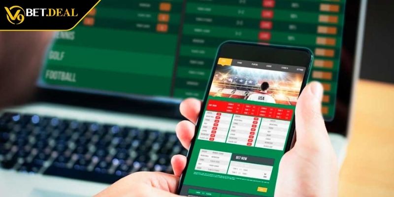 Kèo châu Á V9BET chấp 0.75 trái