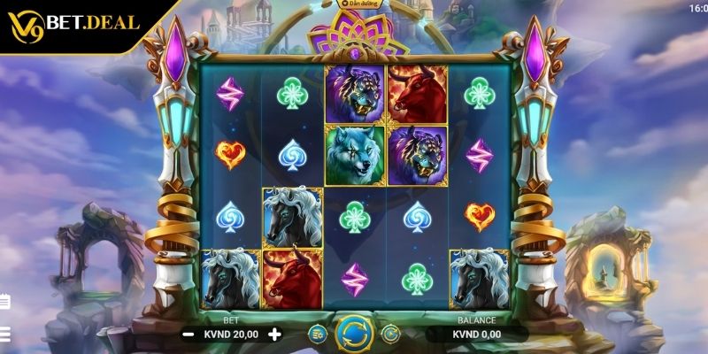 Nổ hũ Evoplay V9BET Wild Overlords thế giới fantasy huyền bí